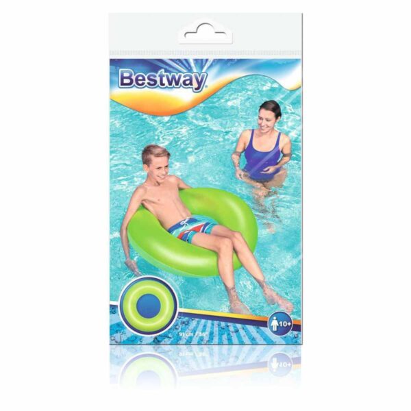 Schwimmreifen grün neon