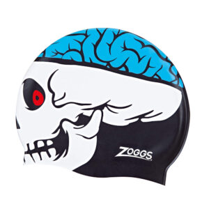 Zoggs Jr Character Silicone Cap - Skull